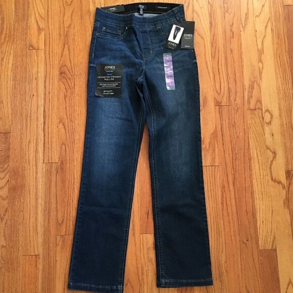 JONES NEW YORK NWT Lexington Straight Pull On Jeggings | Size 6 - Picture 3 of 9
